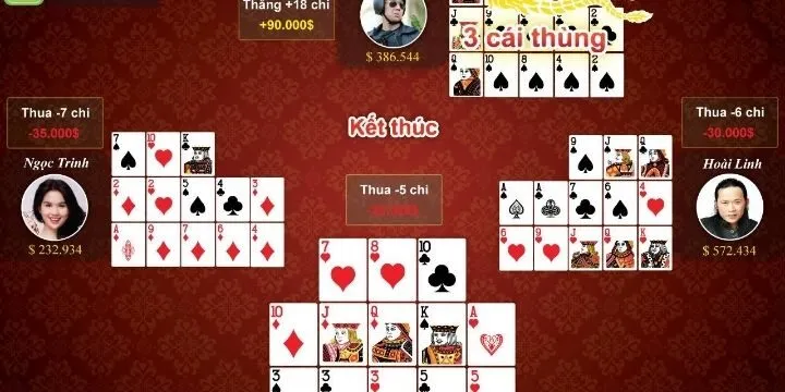 Luật thua trắng - Quy tắc chung cơ bản trong Mậu Binh