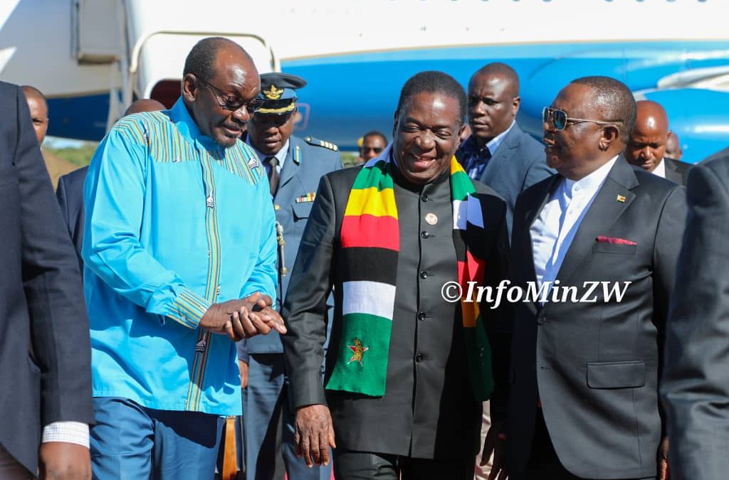 President Mnangagwa returns home from African Union summit